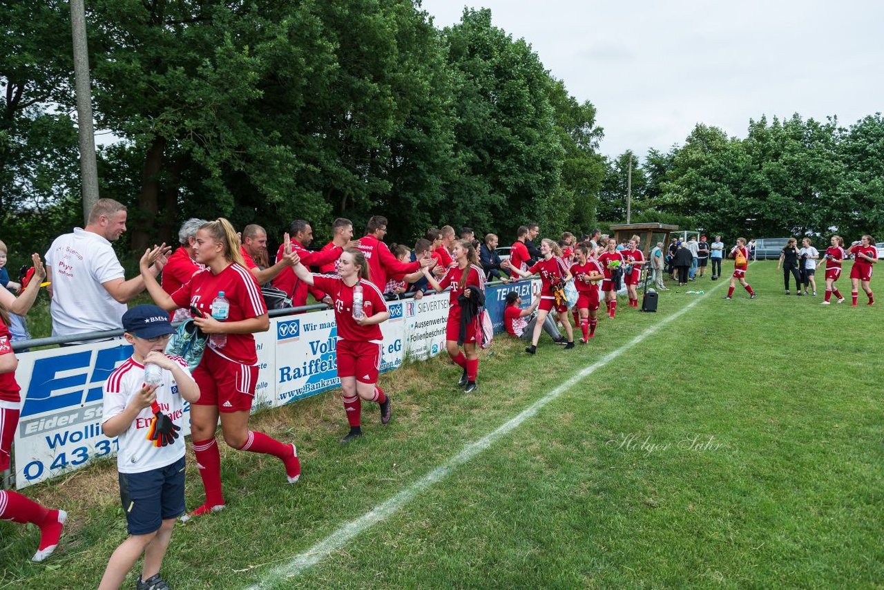 Bild 98 - Aufstiegsspiel SG Borgstedt/Brekendorf - SV Wahlstedt : Ergebnis: 1:4